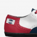 "Le' Motif" Custom Designed Shoes Red/Blue